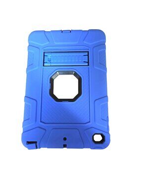 Rugged Case For iPad Mini 5" With Kickstand Blue & Black Shockproof